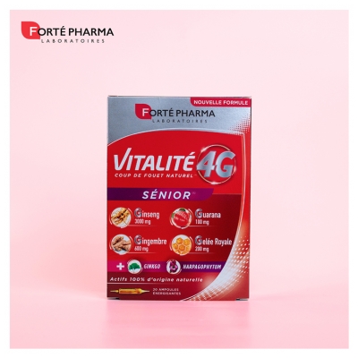 Forté Pharma Vitaliteit 4G Senior 20 Ampullen