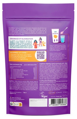 „Nutri&Co“ juodųjų serbentų ir citrinų skonio drenažinis gėrimas, 100 g