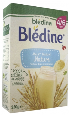 Blédina Ma 1ère Blédine Nature dès 4/6 Mois 250 g