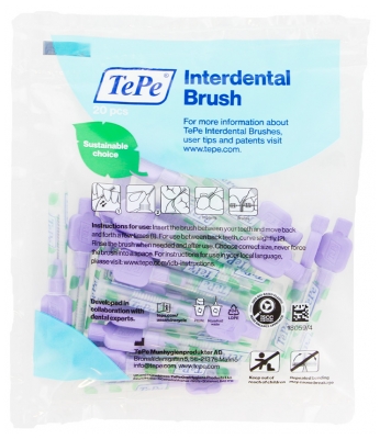 TePe 20 Interdental Brushes - Size: 6