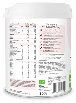 Popote De 2de Leeftijd van 6 tot 12 Maanden Bio 800 g