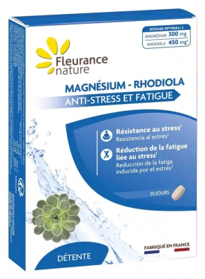 Fleurance Nature Hořčík - Rhodiola 30 Tablet