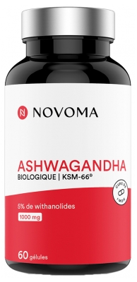 Novoma Økologisk Ashwagandha 60 Kapsler