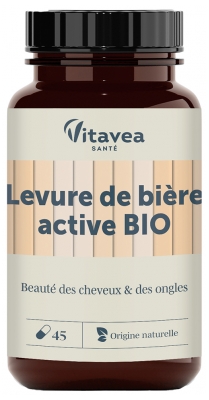 Vitavea Lievito di Birra Attivo Biologico 45 Capsule