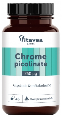 Vitavea Chroom Picolinaat 250 µg 45 Capsules