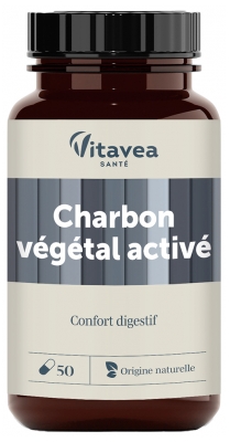 Vitavea Carbón Vegetal Activado 50 Cápsulas