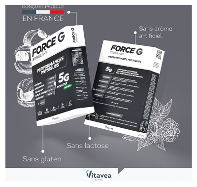 Vitavea Force G Stimulant Performances Physiques 10 Ampoules
