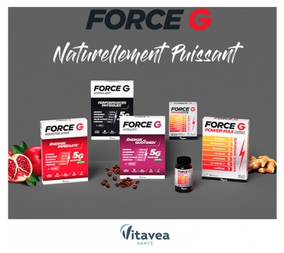 Vitavea Force G Vitality Énergie au Quotidien 10 Ampoules