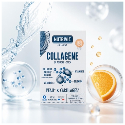 Nutrivie Kolagēna Pulveris 20 Paciņas