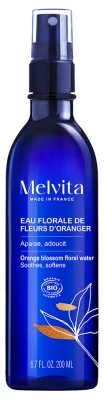 Melvita Bottiglia Spray di Acqua di Fiori D'arancio Biologica 200 ml