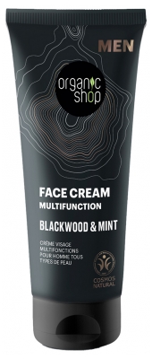 Organic Shop Men Oak Bark and Mint Multi-Function Face Cream 150 ml