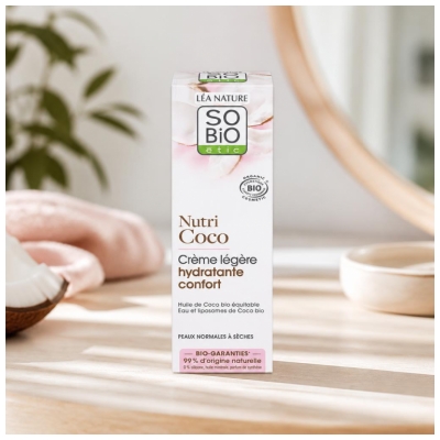 Léa Nature SO BIO étic Nutri Coco Let Fugtighedscreme Komfort Bio 50 ml