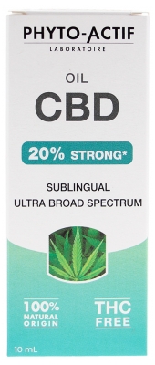 Phyto-Actif Óleo de CBD 20% Sublingual 10 ml