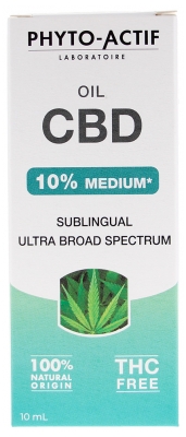 Aceite de CBD 10% Sublingual 10 ml