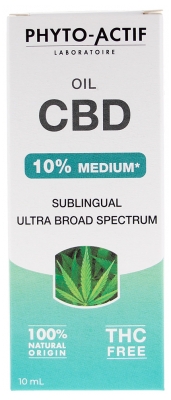 Phyto-Actif CBD Oil 10% Sublingual 10 ml