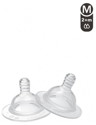 Twistshake 2 Tetinas Anticólicas Fluxo M 2 Meses e +