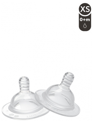 Twistshake 2 Tetinas Anti-Cólicas Fluxo XS 0 Meses e +