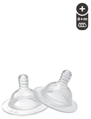 Twistshake 2 Tetinas Anticólicas Fluxo XL 6 Meses e +