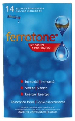 Ferrotone Natürliches Eisen 14 Beutel