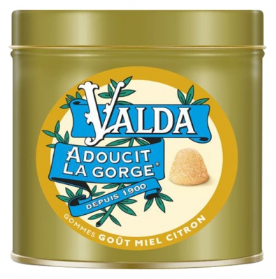 Valda Radiergummi Geschmack Honig Zitrone 140 g