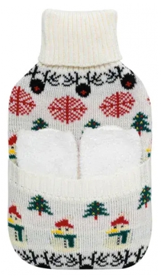 Plic Care Termofor s obalem Stromek 2 L + Ponožky