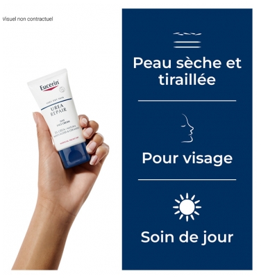 Eucerin UreaRepair Crème visage 5% Urée 50ml