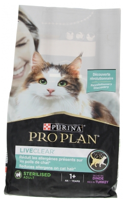 Proplan LiveClear Para Gato Adulto Pavo Esterilizado 1,4 kg