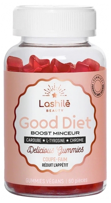 Lashilé Beauty Goede Dieet Boost Minceur Coupe-Faim 60 Gummies