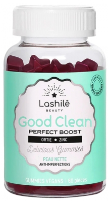 Lashilé Beauty Good Clean Perfect Boost Clear Skin 60 Gummies