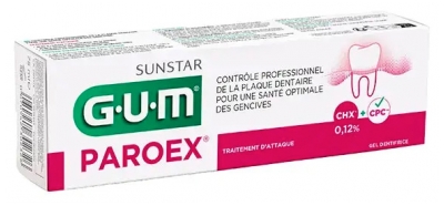 GUM Paroex Toothpaste Gel 75ml