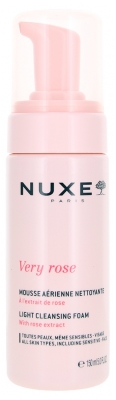 Nuxe Very Rose Mousse Aérienne Nettoyante 150 ml