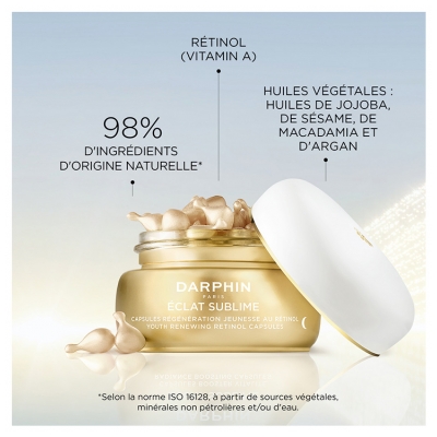 Darphin Eclat Sublime Capsules Régénération Jeunesse 60 Capsules