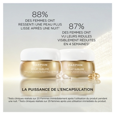 Darphin Eclat Sublime Capsules Régénération Jeunesse 60 Capsules
