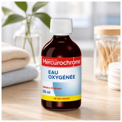 Mercurochrome Iltet Vand 10 Volumener 200 ml