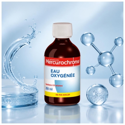 Mercurochrome Iltet Vand 10 Volumener 200 ml