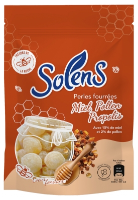 Solens Nadziewane Perełki Miód Pyłek i Propolis 100 g