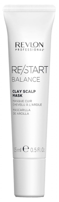 Revlon Professional Re/Start Balance Masque Cuir Chevelu à l'Argile 10 x 15 ml