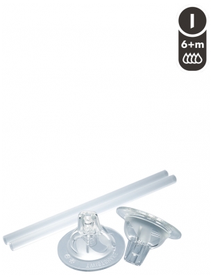 Twistshake 2 Sujete cu Paie 6 Luni și +