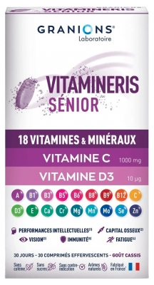 Granions Vitamineris Sénior 30 Compresse Effervescenti