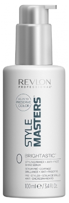 Revlon Professional Style Masters 0 Brightastic Pre-Hair Serum Shine + Anti-Frizz 100 ml