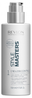 Revlon Professional Style Masters 1 Endless Control Cire Fluide Structurante + Recoiffante Flexible 150 ml