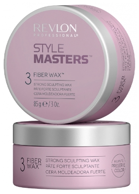 Revlon Professional Style Masters 3 Fiber Wax Cire Pâte Forte Sculptante 85 g