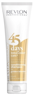 Revlon Professional 45 Days Revlonissimo Shampoo Conditioner Golden Blonde Hair 275 ml