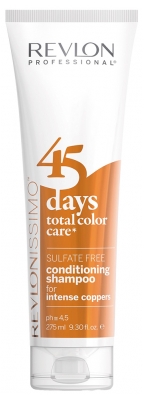 Revlon Professional 45 Days Revlonissimo Shampoing Conditionneur Cheveux Cuivrés 275 ml