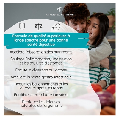 N2 Natural Nutrition Probiodigest 90 Capsules