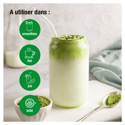 Purasana Super Food Tea Matcha Premium Bio 75 g