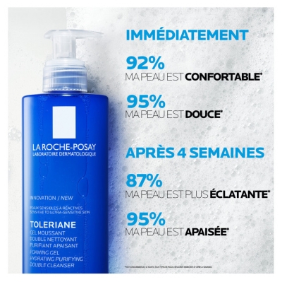 La Roche-Posay Tolériane Gel Moussant Nettoyant 400 ml