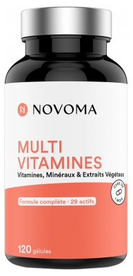 Novoma Multivitaminas 120 Cápsulas