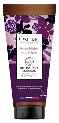 Osmaé Fedtgel Brusebad Imperial Sort Rose 100 ml