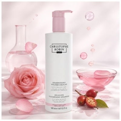 Christophe Robin Švelnus apimties suteikiantis šampūnas 500 ml